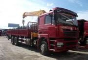 Бортовой грузовик Shaanxi 6x4 с краном-манипулятором 8 т 