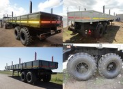  Полуприцеп 12м 2000г односкатный коники